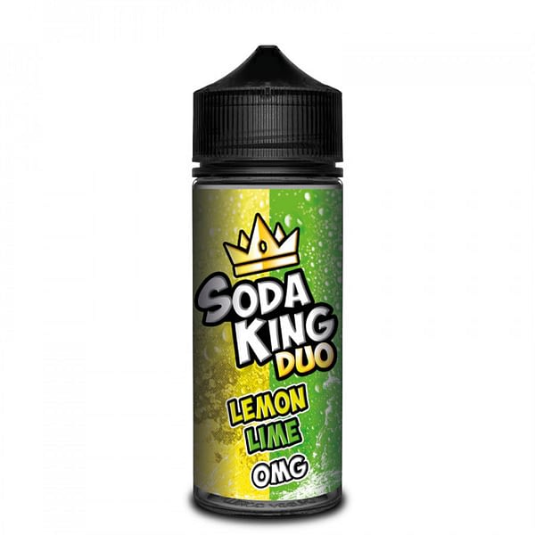 Cheap Soda King Duo Lemon & Lime Flavoured Eliquid 50ml Shortfill